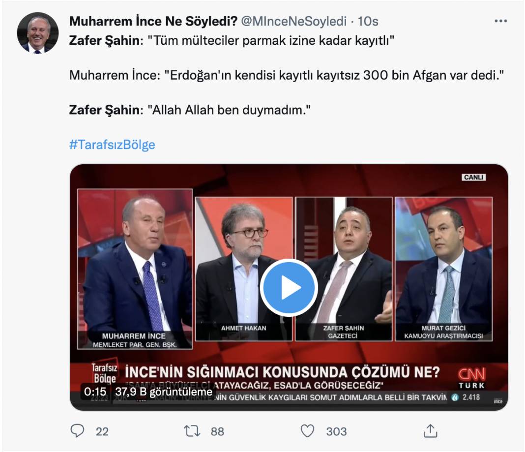 Muharrem İnce'den Zafer Şahin'e: Git bu masalları A Haber'de anlat 3